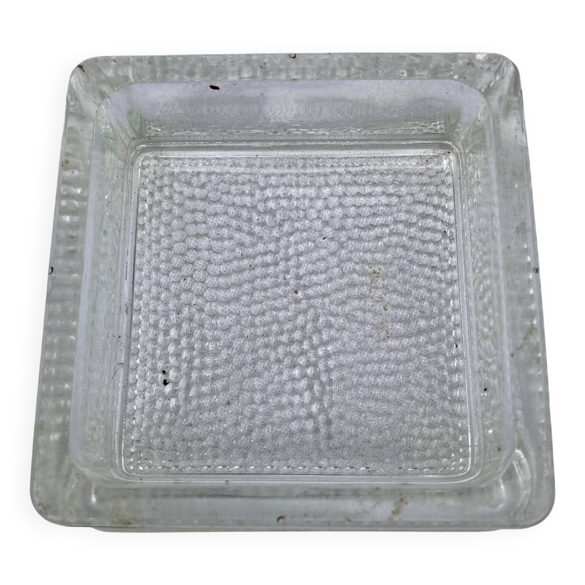 Lumax - glass pocket emptier - 12 x 12 cm - le corbusier charlotte perriand