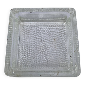Lumax - vide poche en verre - 12 x 12 cm - le corbusier charlotte perriand