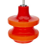 Red Glass Pendant Lamp for Peil & Putzler