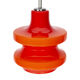Red Glass Pendant Lamp for Peil & Putzler