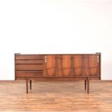Mid-Century Polish Walnut Sideboard from Bytomskie Fabryki Mebli, 1960s.