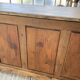 XXL solid oak counter sideboard