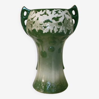 Keller & Guérin art nouveau vase, St Clément