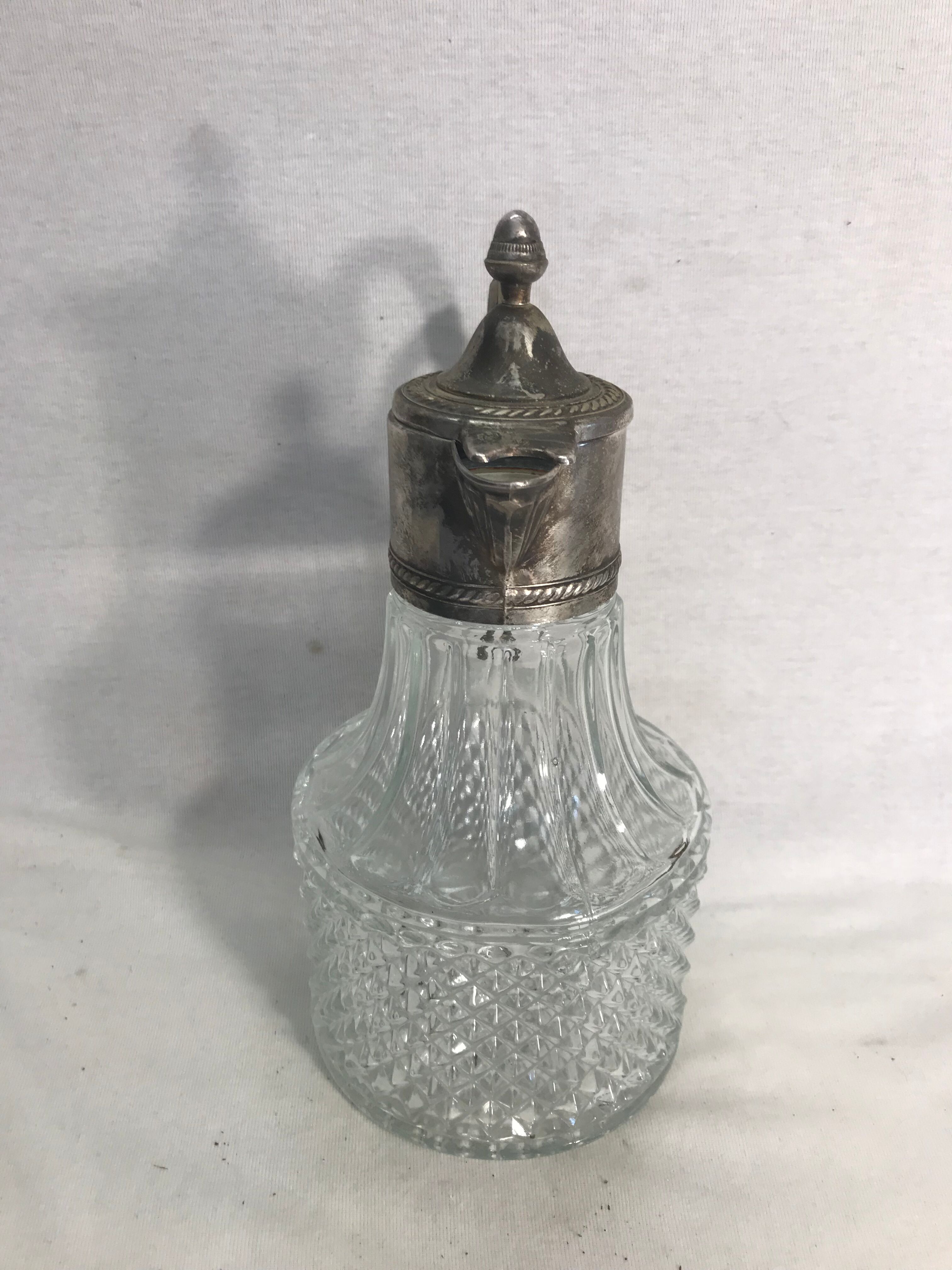 Carafe  moulded glass