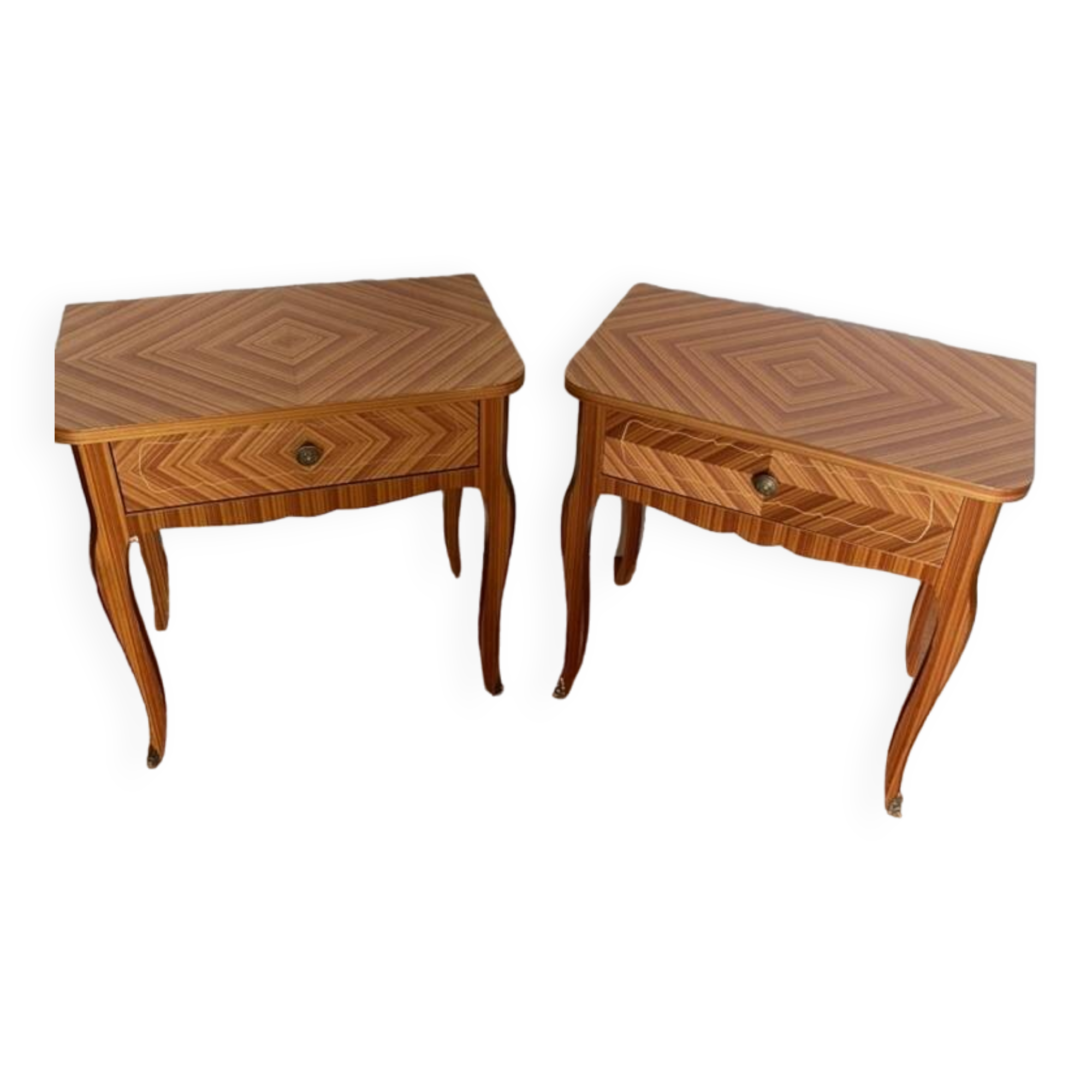 Pair of Vintage Bedside Tables