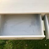 Ivory white console