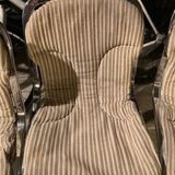 4 chaises 1970 chrome Cidue