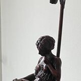 Pied de lampe liseuse