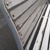 Foldable vintage garden bench