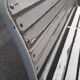Foldable vintage garden bench