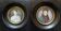 2 x miniatures Empire Maréchal Lanne / Duchesse de Montebello par Parizeau 1808