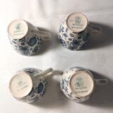 Set of 4 cups and 4 saucers Villeroy and Boch, the Paradiso