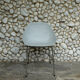 Grey shell chair Pierre Guariche for Meurop 1960s