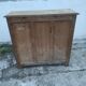 Buffet parisien en sapin brut vintage