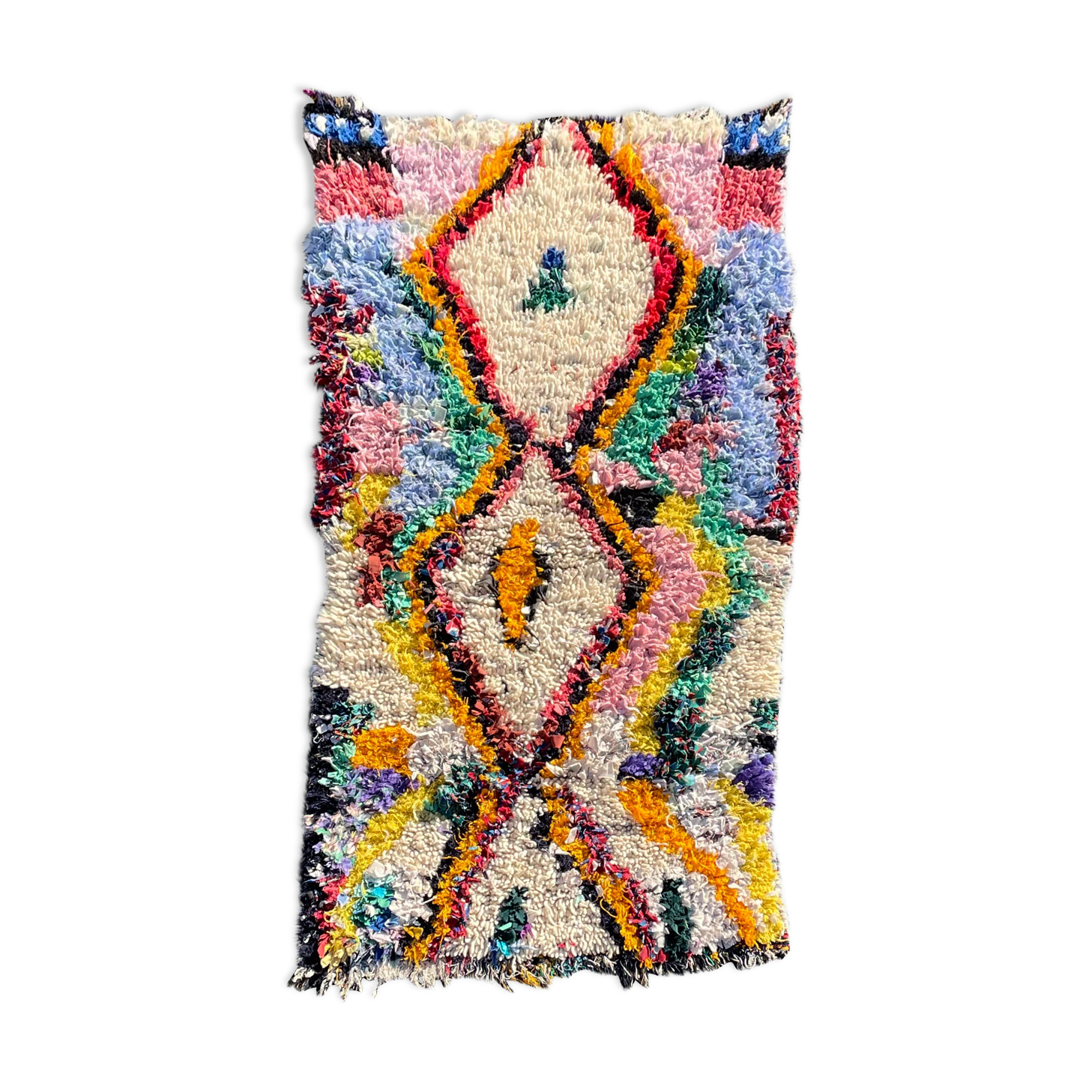 Vintage azilal berber carpet 80x145 cm