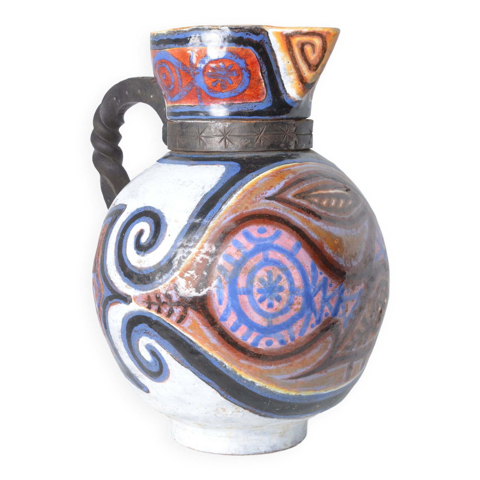 Jacques Poussine ceramic jug
