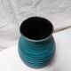 Large blue ceramic vase "Gauloise" – Potiers d’Accolay – Year 60