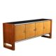 Vintage buffet Palazzi dell'Arte Cantù in walnut veneer, Italy, 1940s.