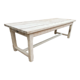 Solid farmhouse table