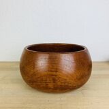 Danish teak fruit bowl, 1960s, Scandinavian
