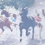 Louis Ferdinand Malespina - Aquatint Trotting Race at Vincennes