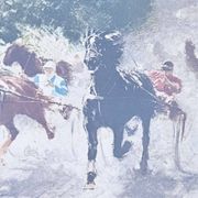 Louis Ferdinand Malespina - Aquatint Trotting Race at Vincennes