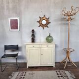 Parisian buffet white white patina