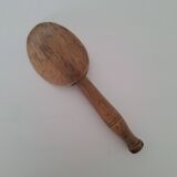 Vintage wooden butter spoon