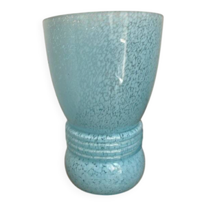 Vase vintage en verre - clichy
