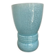 Vase vintage en verre de Clichy