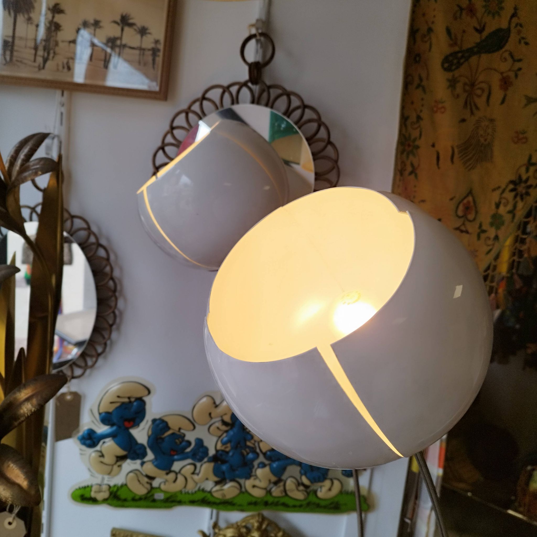 Vintage floor lamp Delmas house