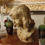 Bust of a young girl Albert Marque