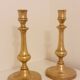 Old golden candles-candelabra bronze
