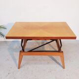 Albert Ducrot portfolio liftable vintage coffee table