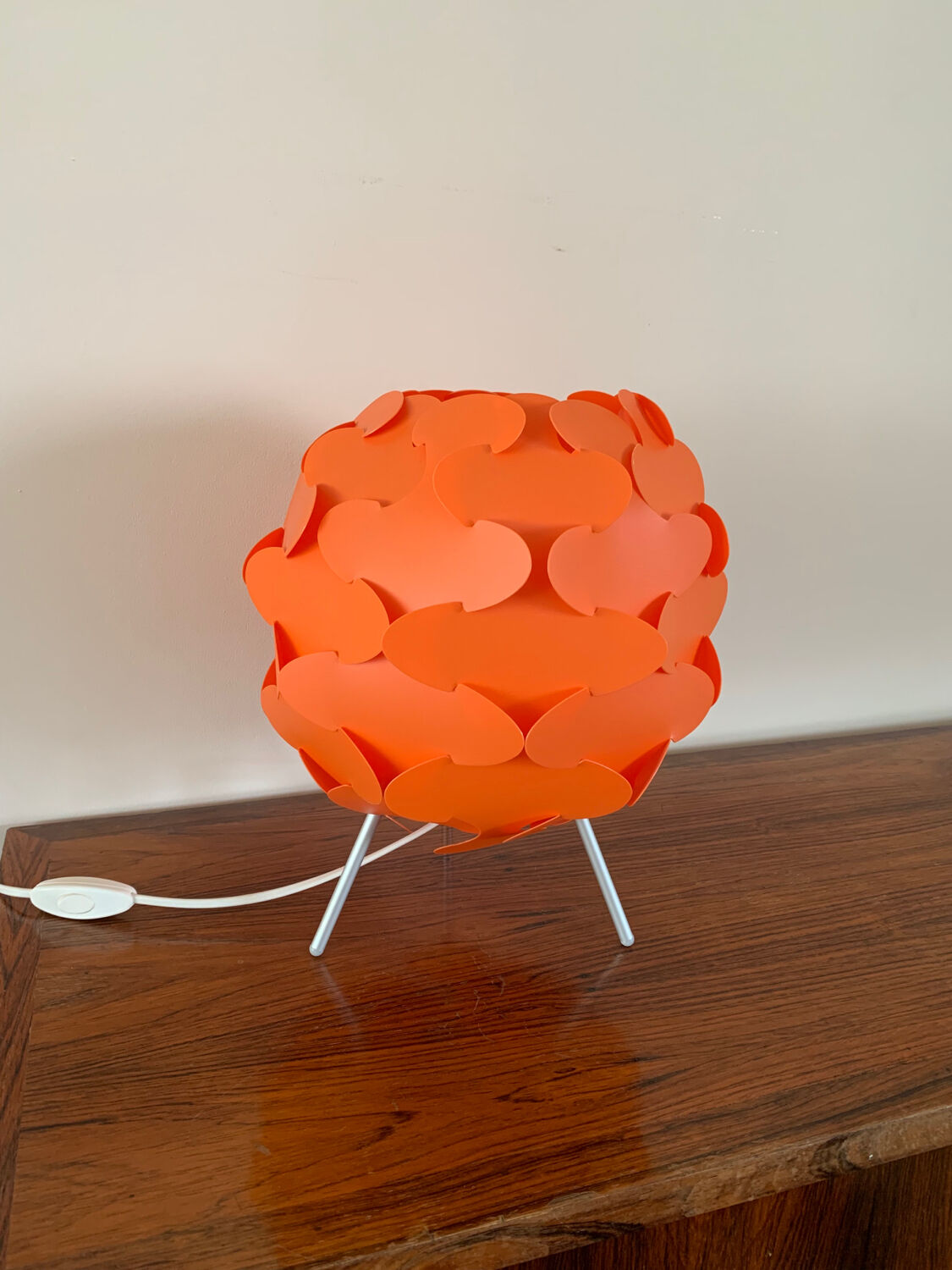 Lamp ikea fillsta orange - vintage
