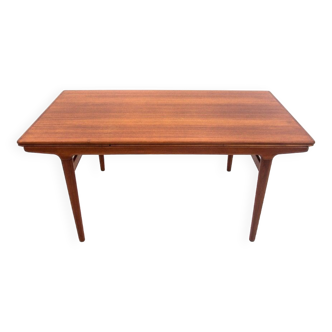 Table en teck, Danemark, années 1960