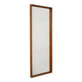 Swedish Scandinavian teak mirror with label