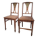 chaises Art Nouveau
