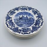 English porcelain plates