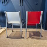 Pair of FPE chairs by Ron Arad for Kartell translucent and