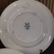 5 flat plates in Longwy earthenware model “Suzanne” Terre de Fer