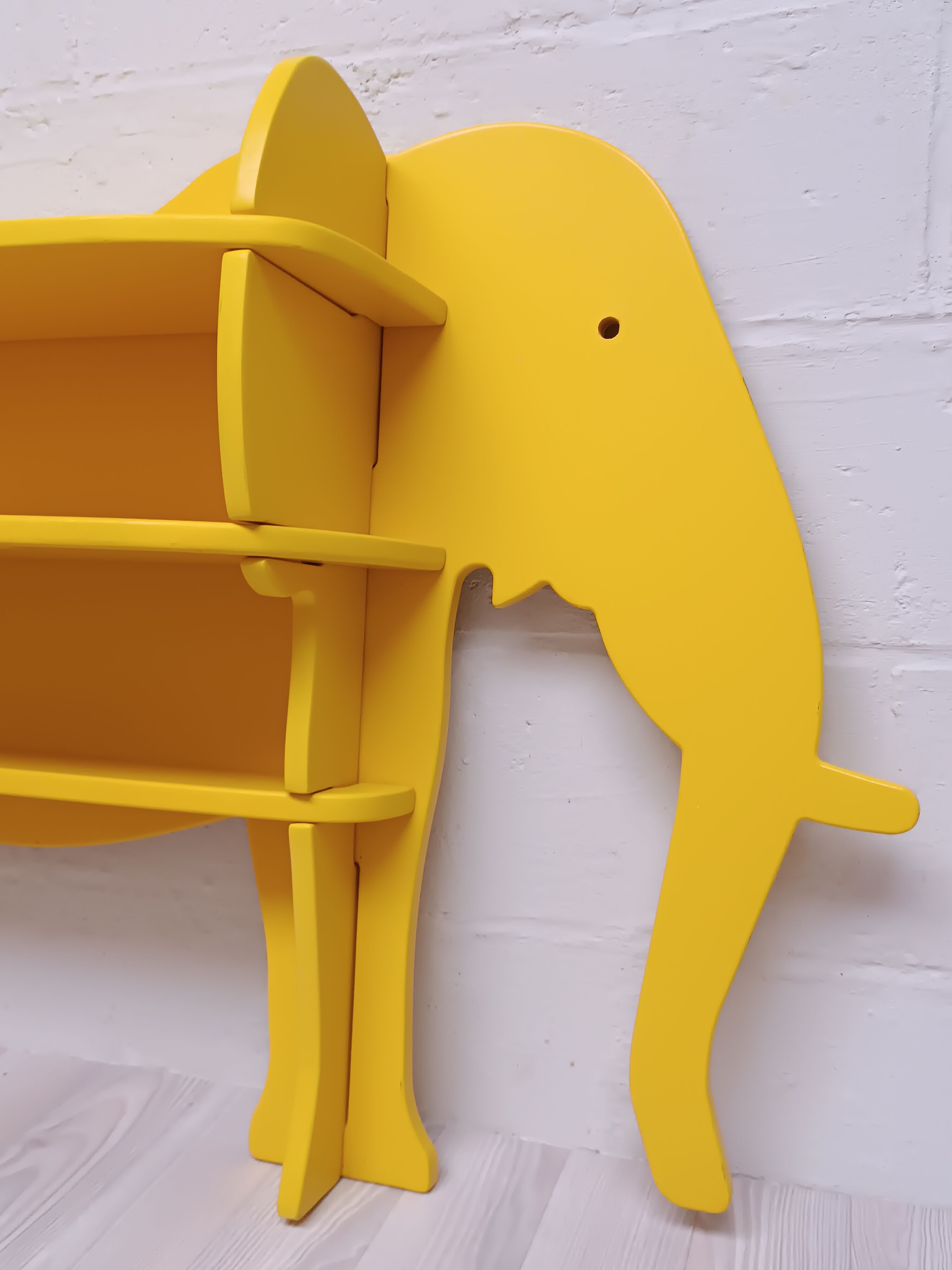 Habitat elephant wood bookcase 1980