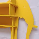 Habitat elephant wood bookcase 1980