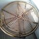 Table tripode vintage en rotin