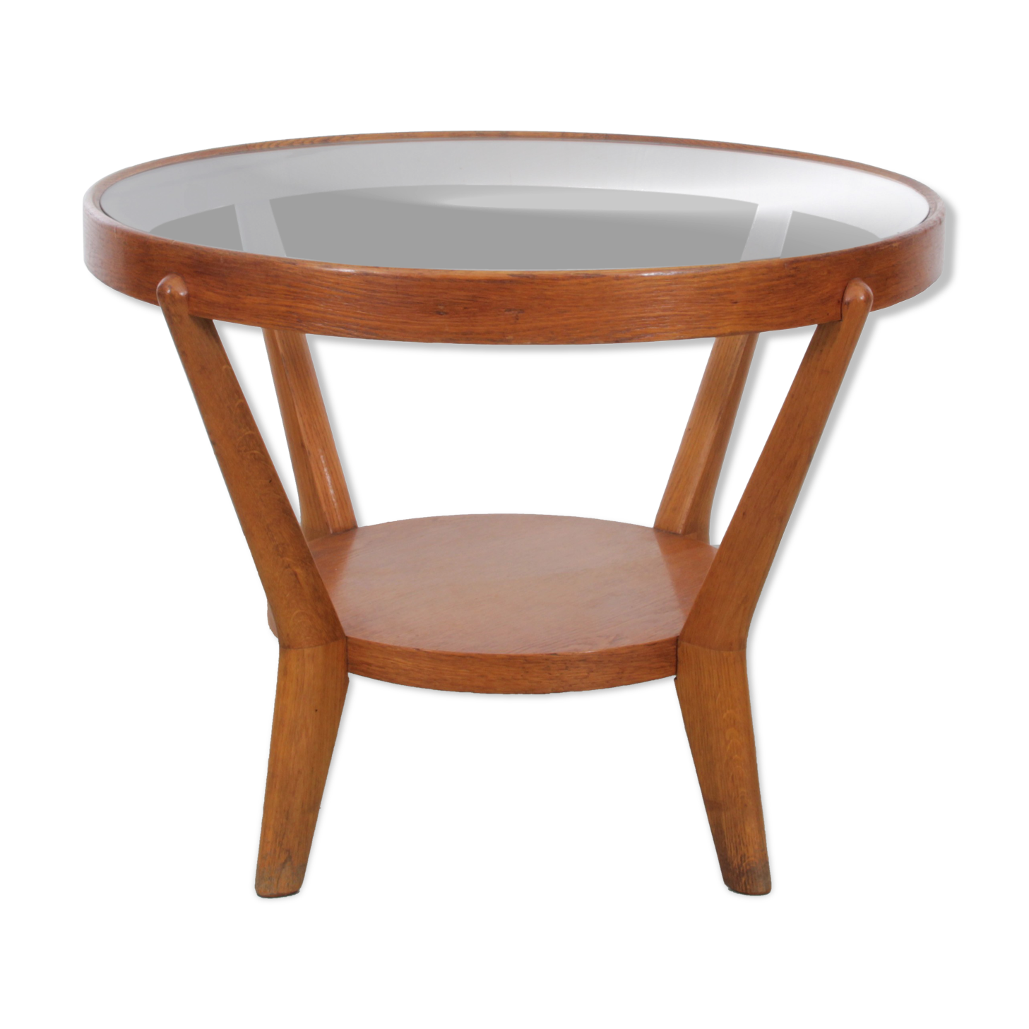 Eastern European coffee table by Kropacek and Kozelka, 1944