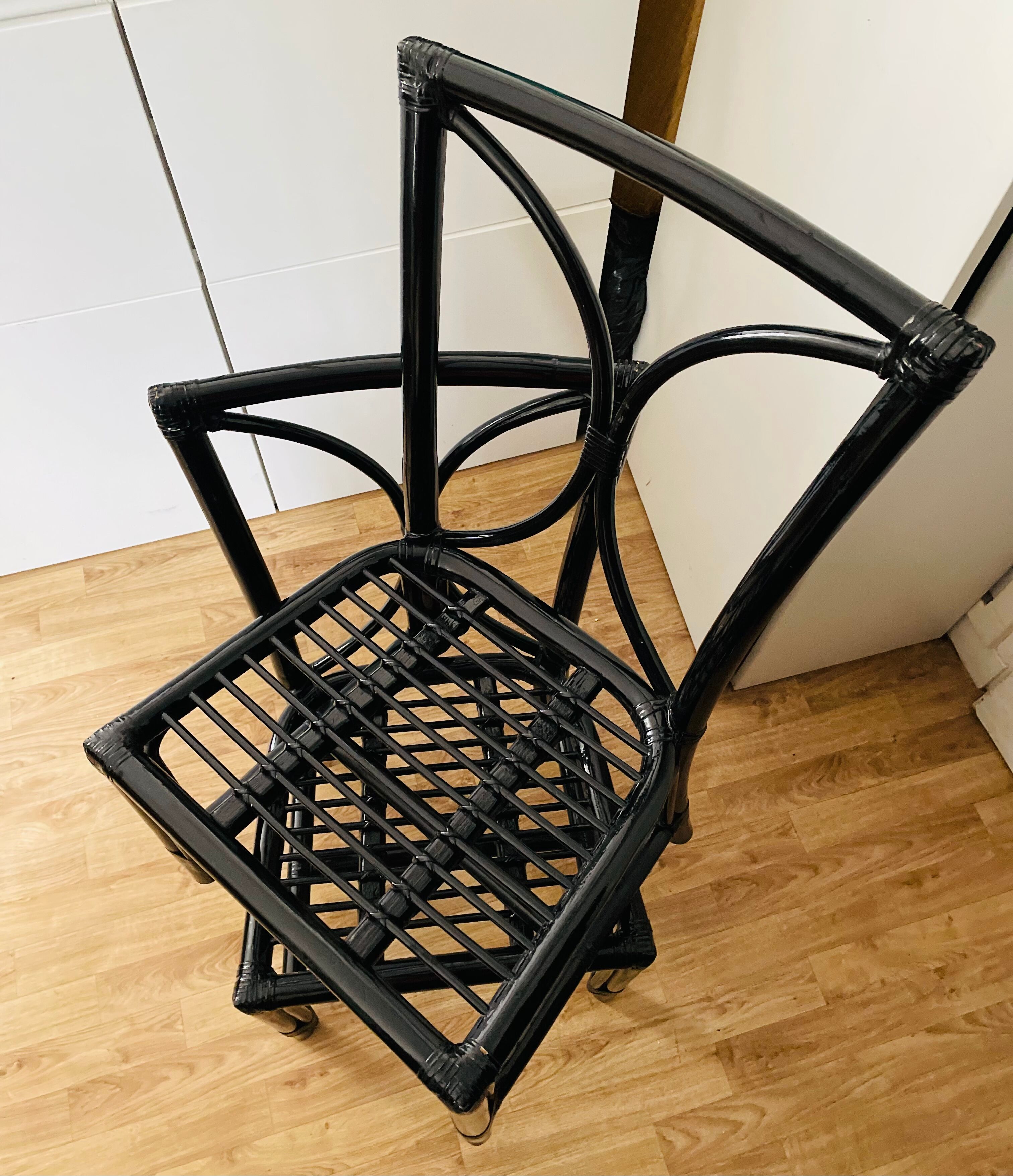 Vintage bamboo chair