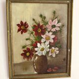 Flower bouquet painting