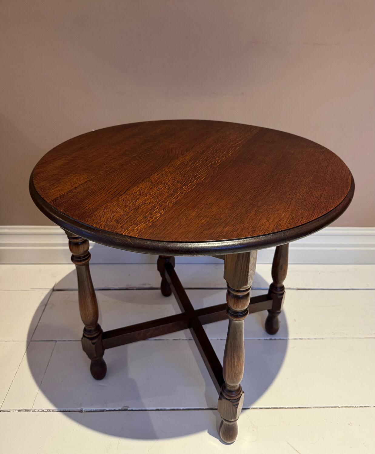 Oak side table