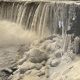 Old photography stereo, stereograph, luxury albumine 1903 Niagara Falls, Canada