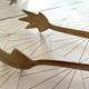 Brass ice cube pliers